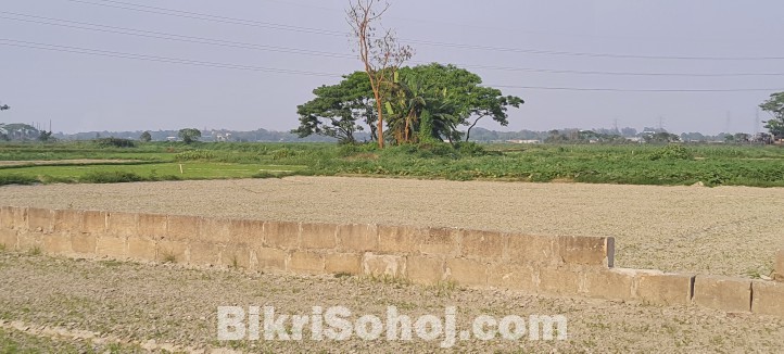 আর্কষণীয় লোকেশনে কমমূল্যে জমি বিক্রয়